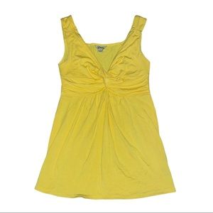 Vintage Yellow Guess Sleeveless Blouse